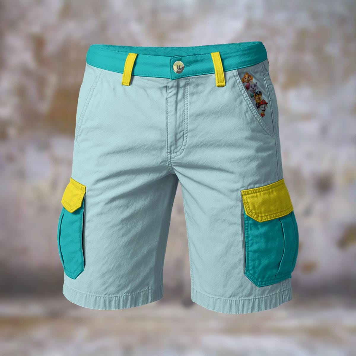 ABDL Diaper Theme Cargo Shorts