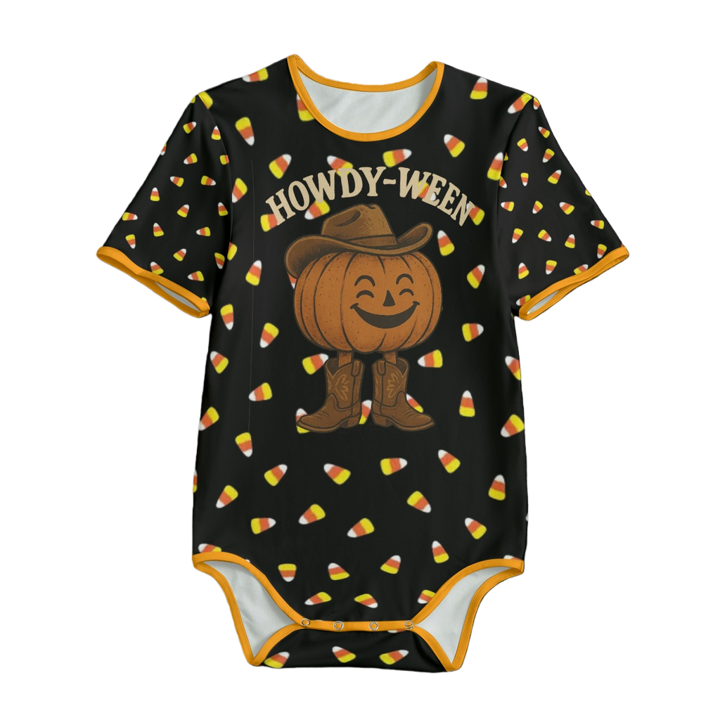 Howdy-Ween Cowboy Pumpkin