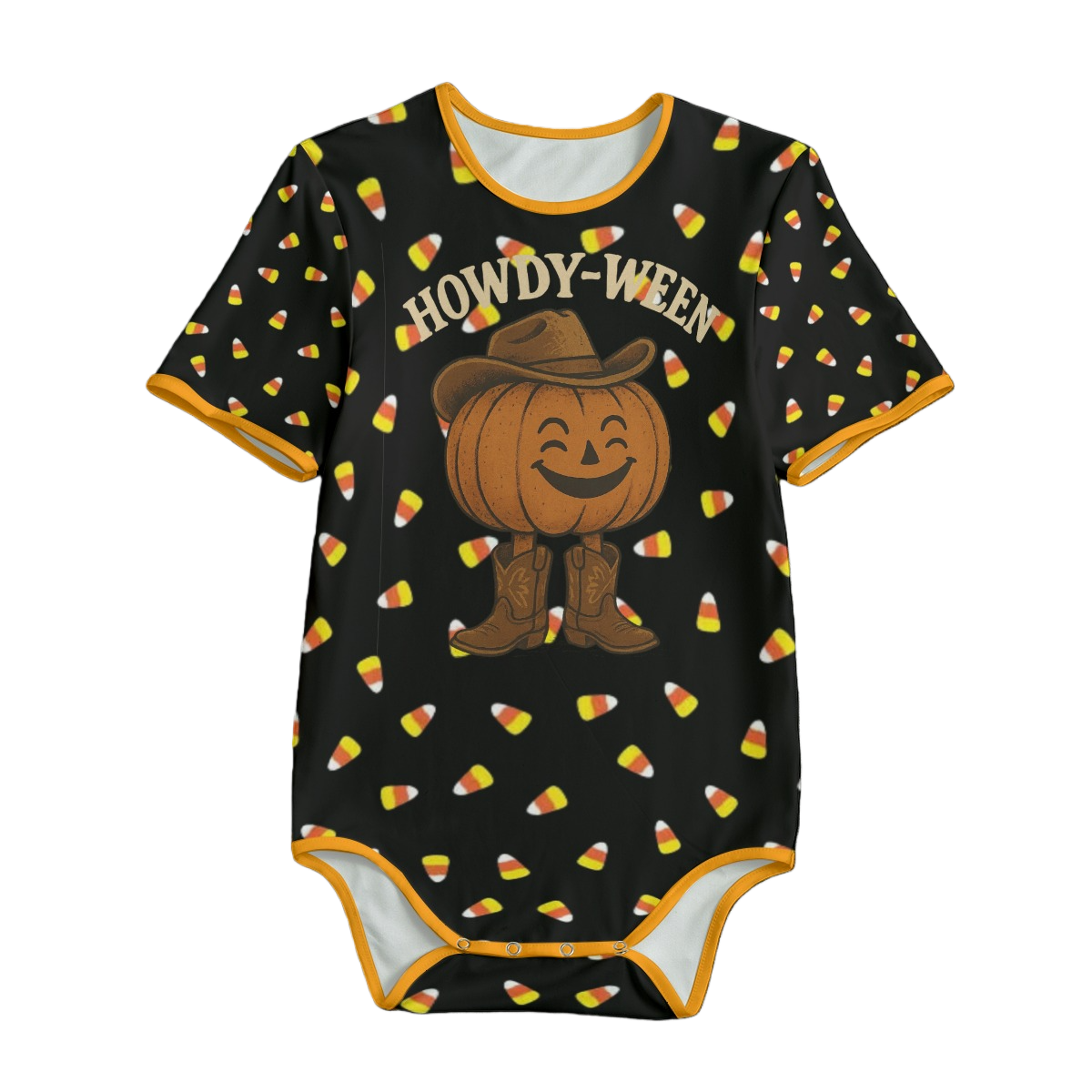 Howdy-Ween Cowboy Pumpkin