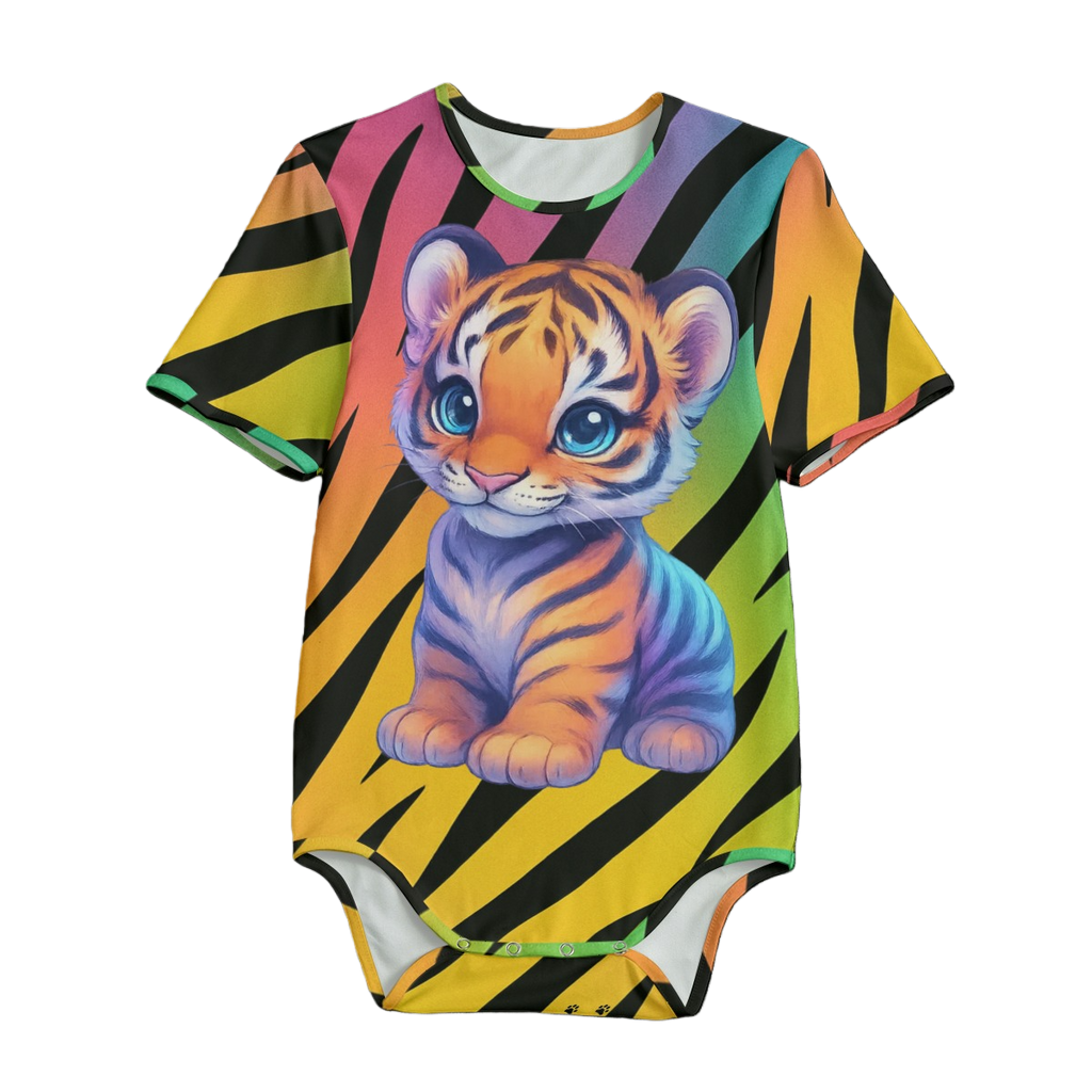 Rainbow Jungle Baby Tiger
