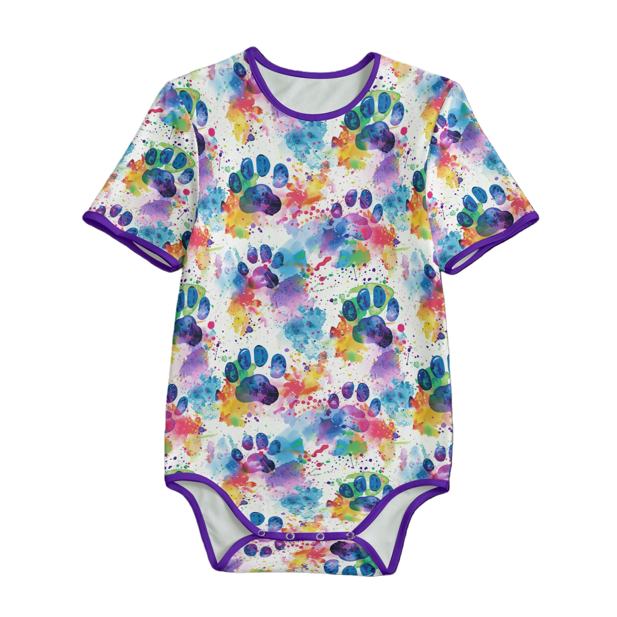 Paint Splash Paw Print