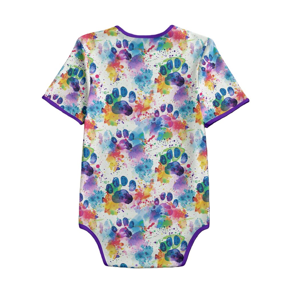 Paint Splash Paw Print