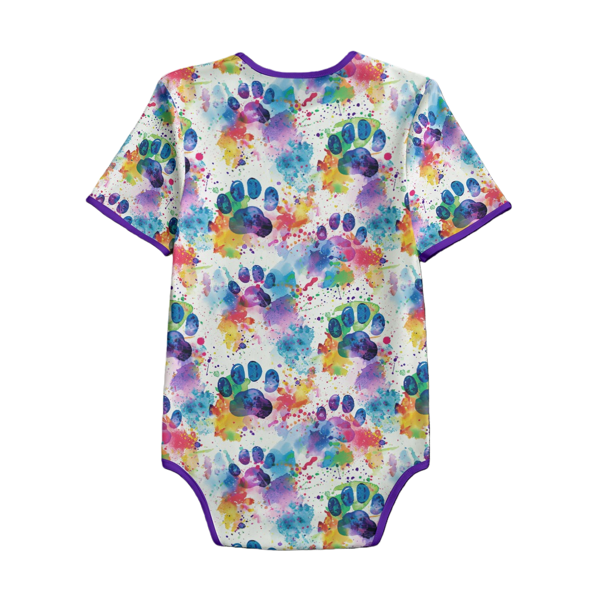 Paint Splash Paw Print