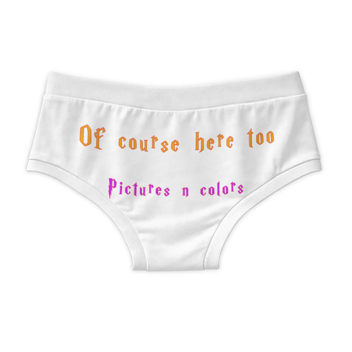 Custom Designed Briefs 100% Cotton