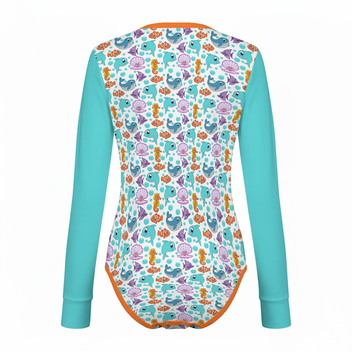 Ocean Friends Long Sleeve Onesie