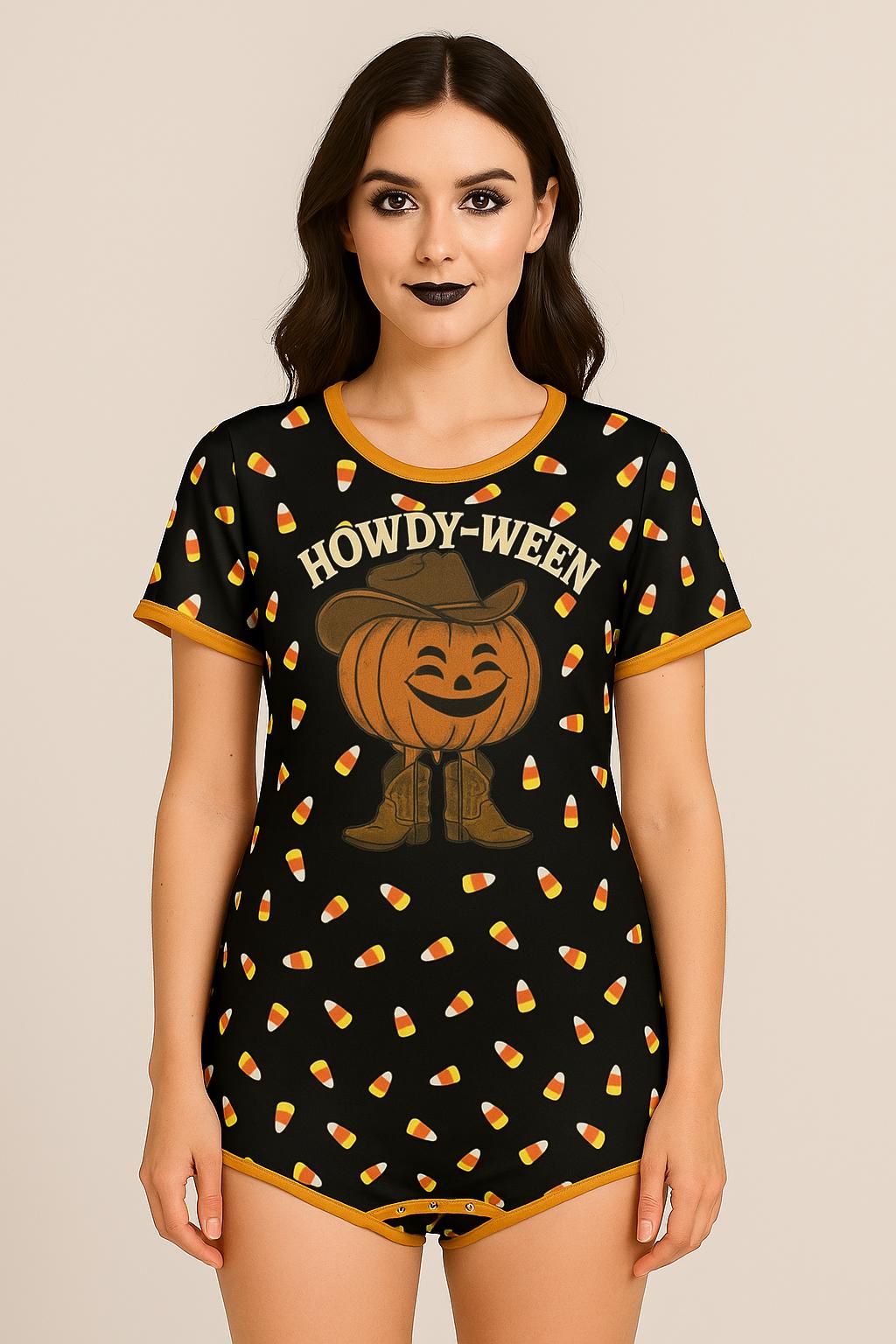 Howdy-Ween Cowboy Pumpkin