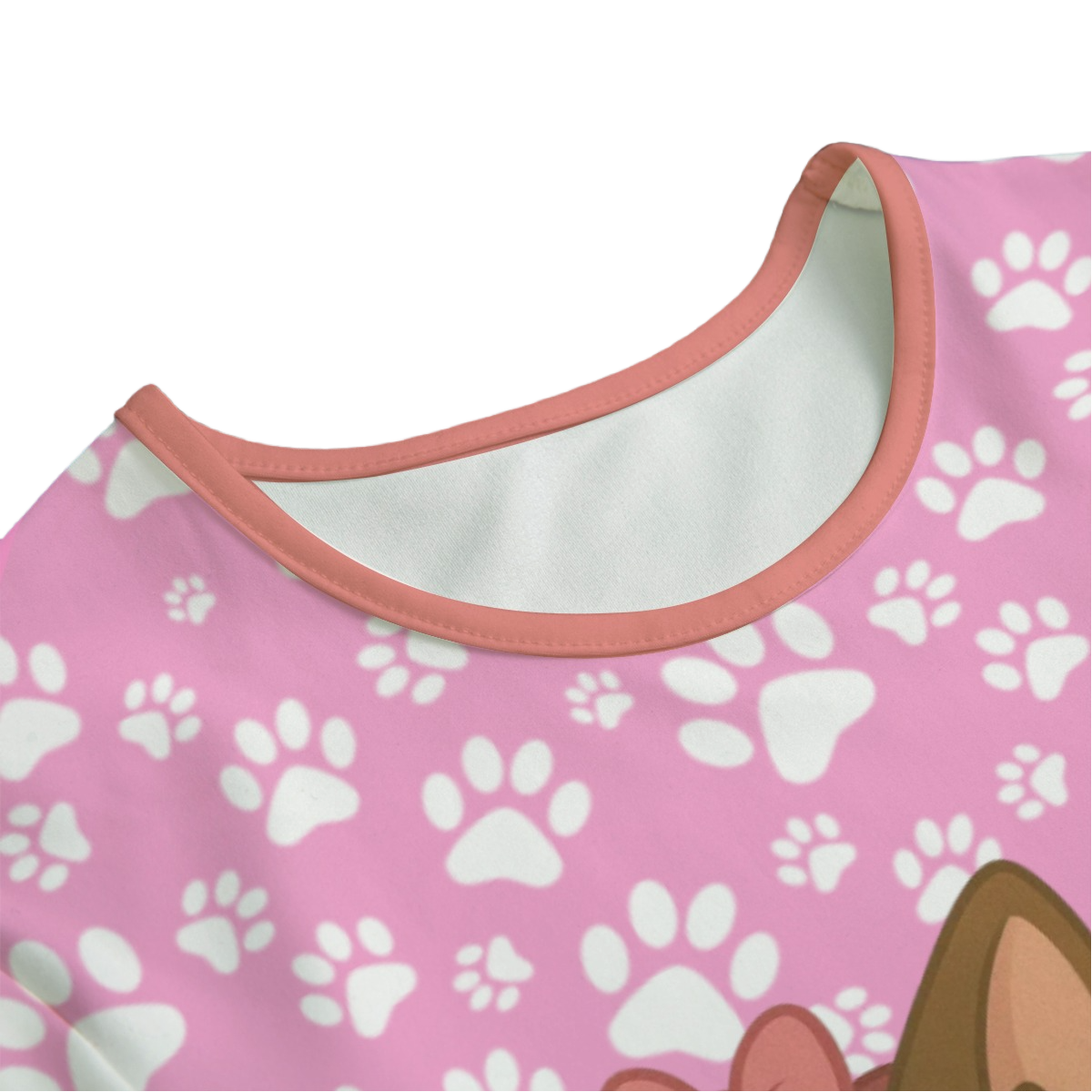 Playful Pink Padded Pup