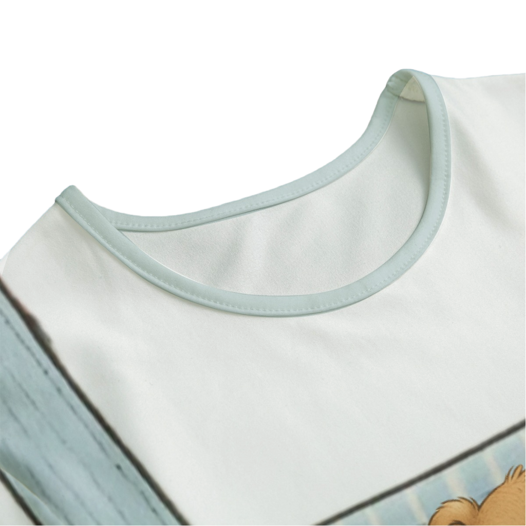 Baby Blue Overalls Onesie