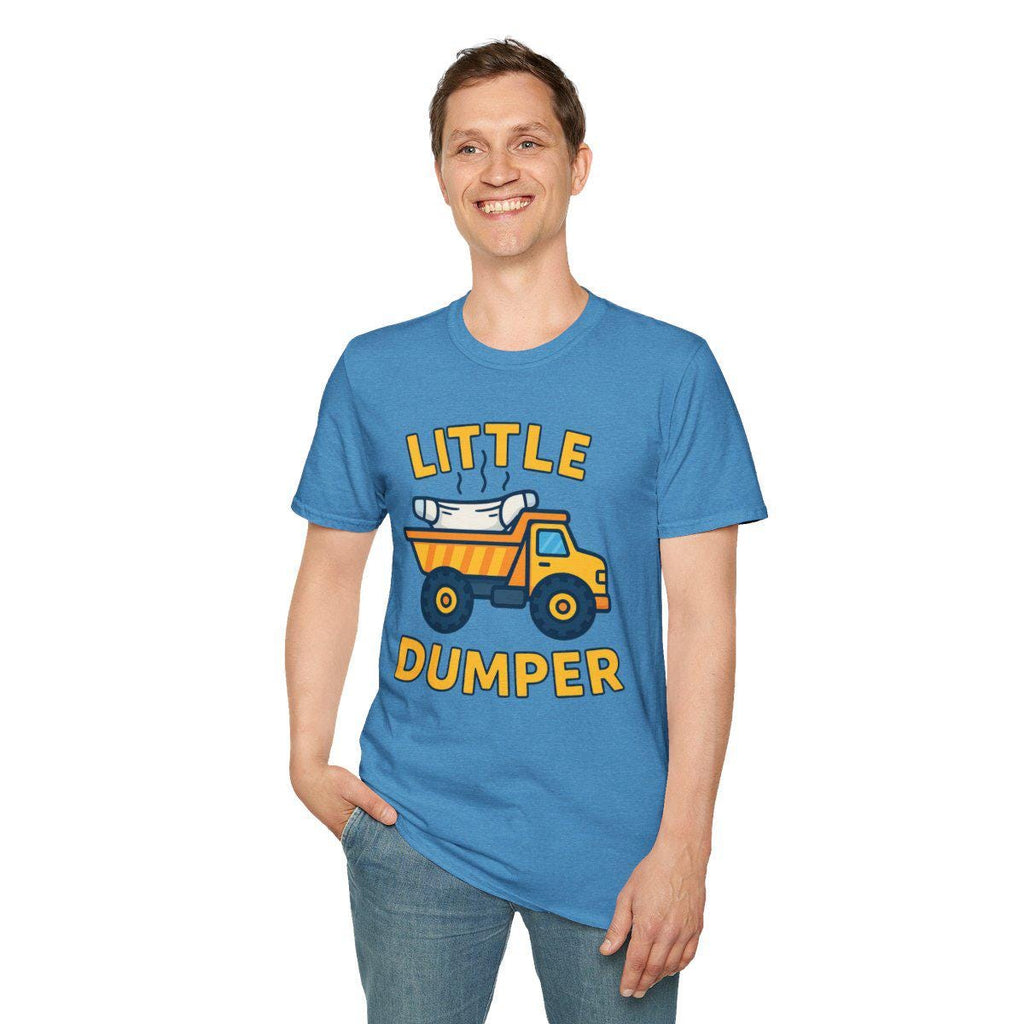 Little Dumper Tee – Funny ABDL Construction-Themed Shirt
