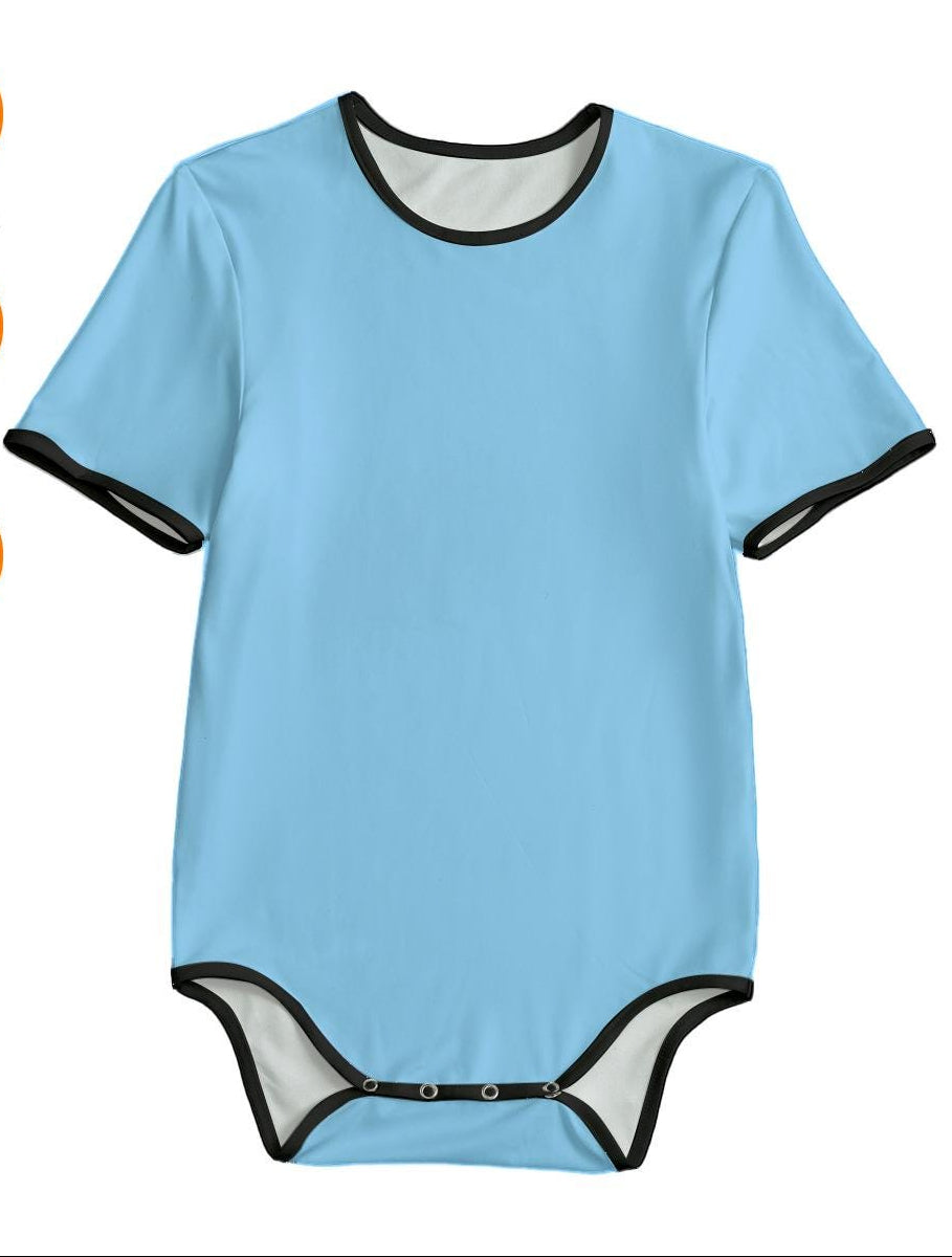 Classic Blue “Tucked Tee”