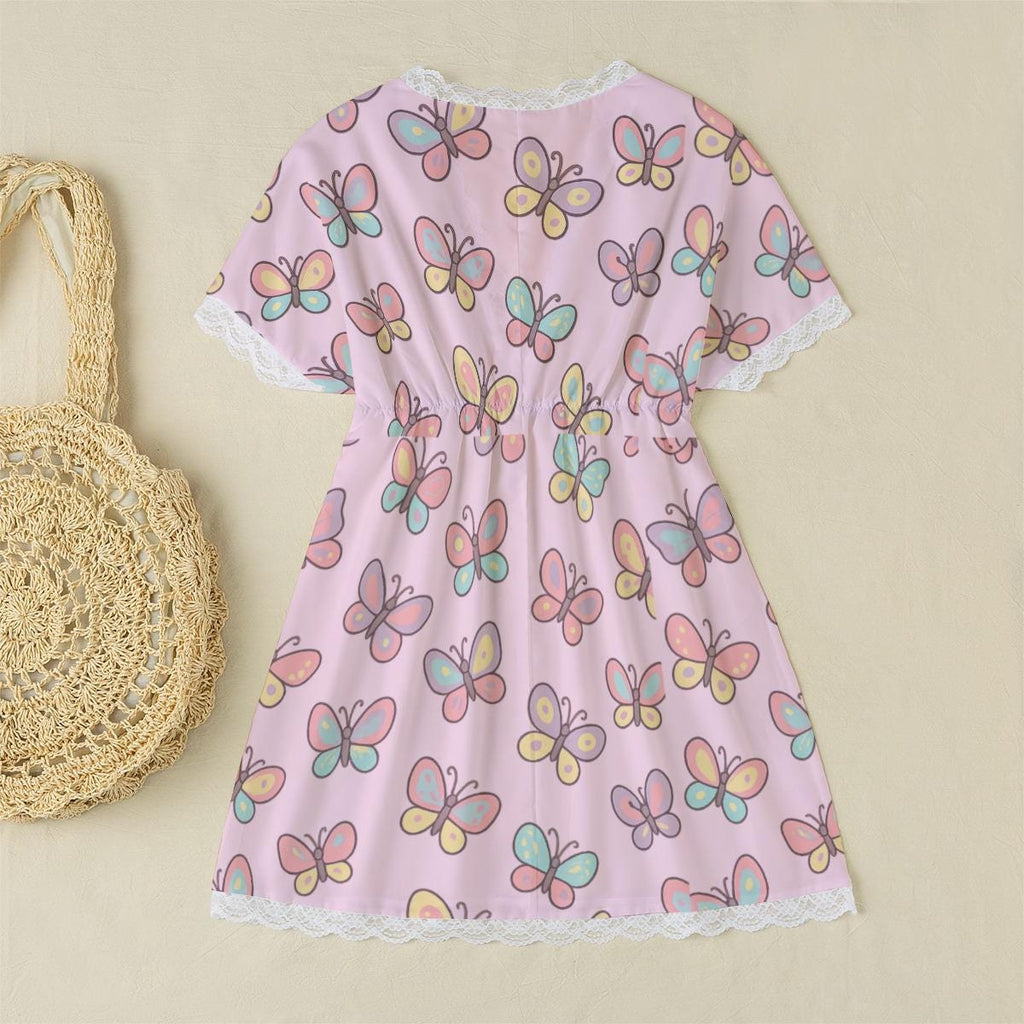 Fluttering Dreams Butterfly Dress – Pastel Little Space Nightdress