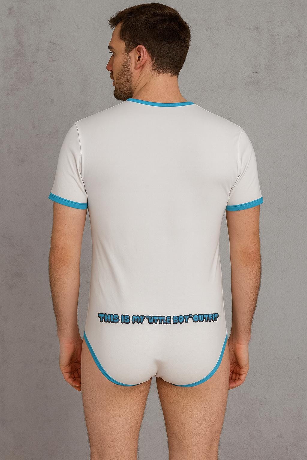 Big Boy / Little Boy  Onesie – Dual Message ABDL
