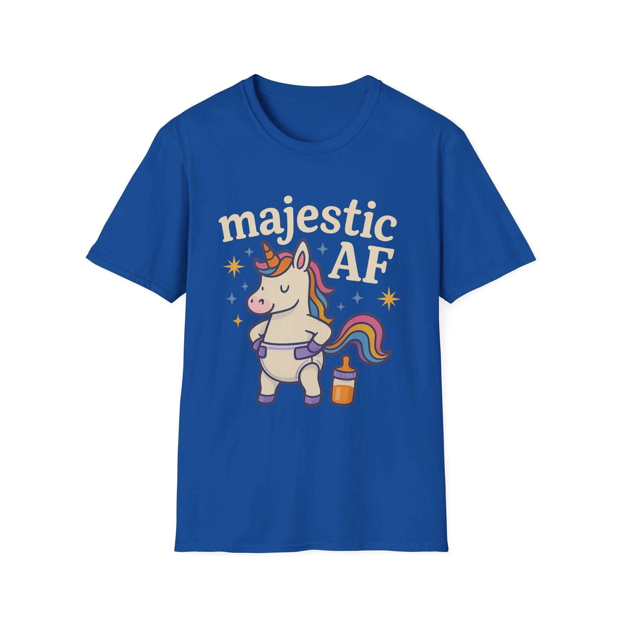 Majestic AF Unicorn Tee – Whimsical ABDL & Little Space Shirt